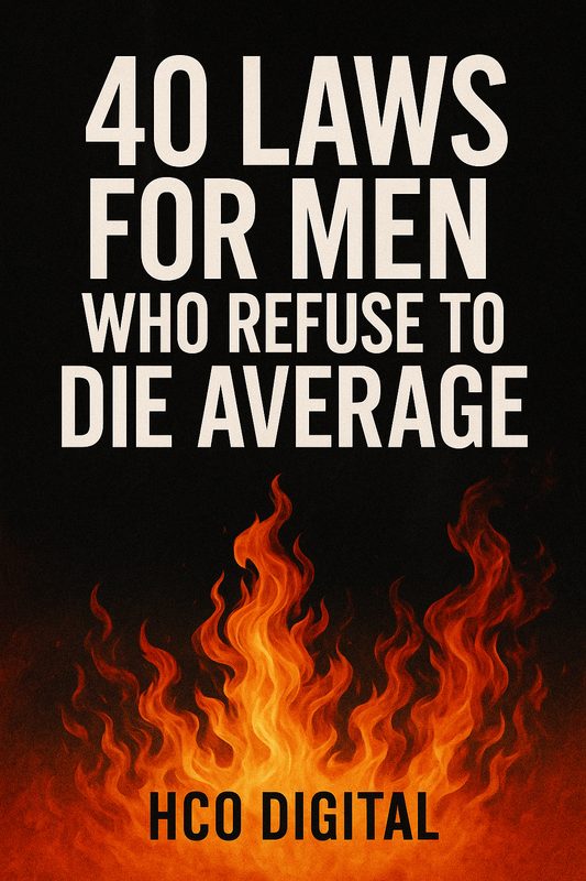 40 Laws for Men Who Refuse to Die Average